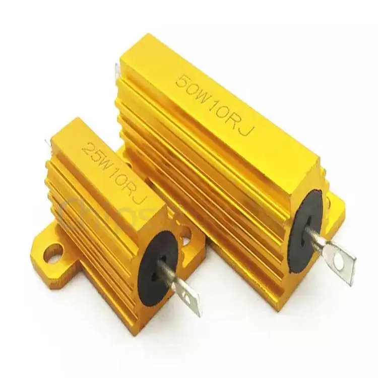 Chipsship Original New RX24-500W Dynamic Gold Aluminium Braking Resistor Aluminum housed braking resistor