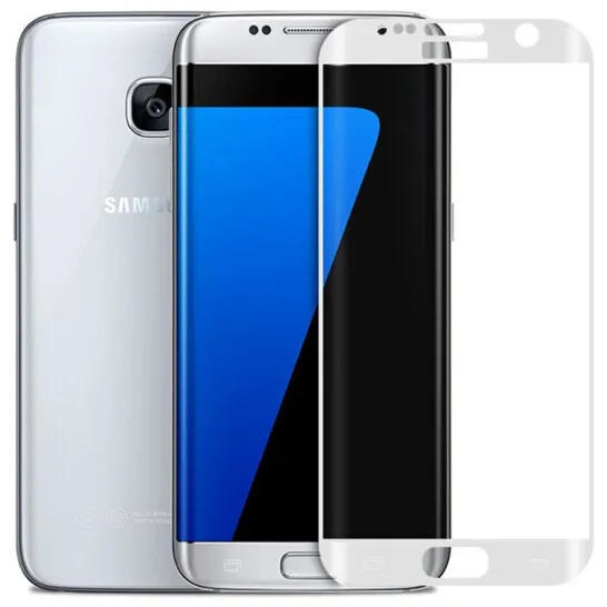 
3D Full Cover Premium Tempered Glass For Samsung Galaxy S6 S7 Edge Plus Screen Protector HD Protective Film 