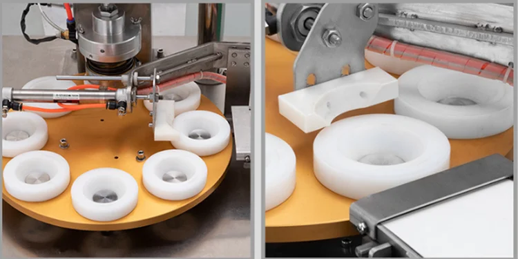 Fruits Tartlet Pie Forming Presses Making Egg Tart Forming Machine