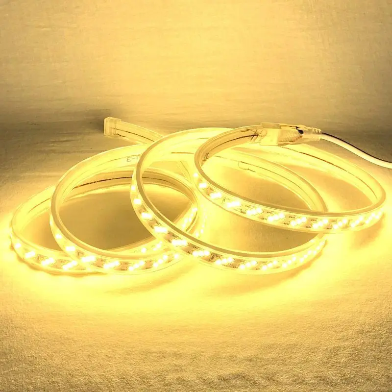 Ultra Bright 180LED Per Meter AC 110V 220V High Efficiency SMD2835 Waterproof Flexible Strip Led Tape Strip