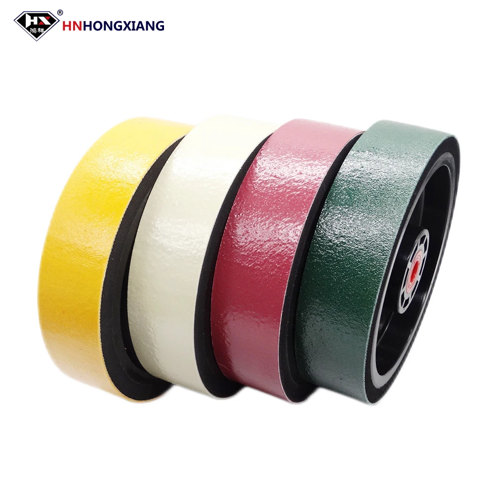 6inch 8inch Nova Soft Lapidary Diamond Cabbing Wheel Nova Soft Polishing Wheels For Gemstones