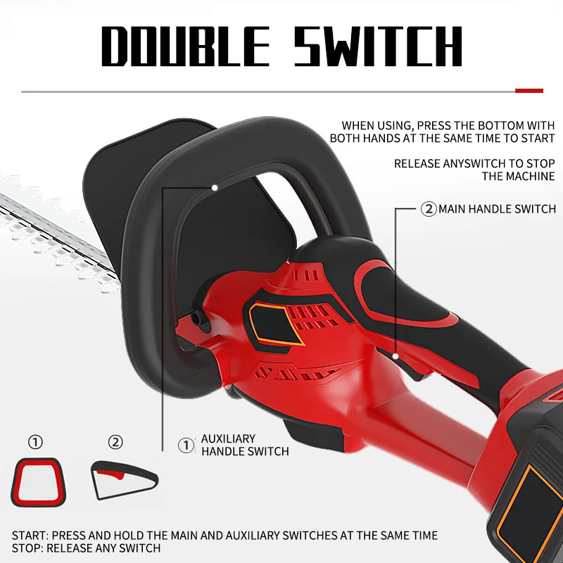 Garden Pruning Tools Hedge Cutters Electric Cordless Pole Hedge Trimmer