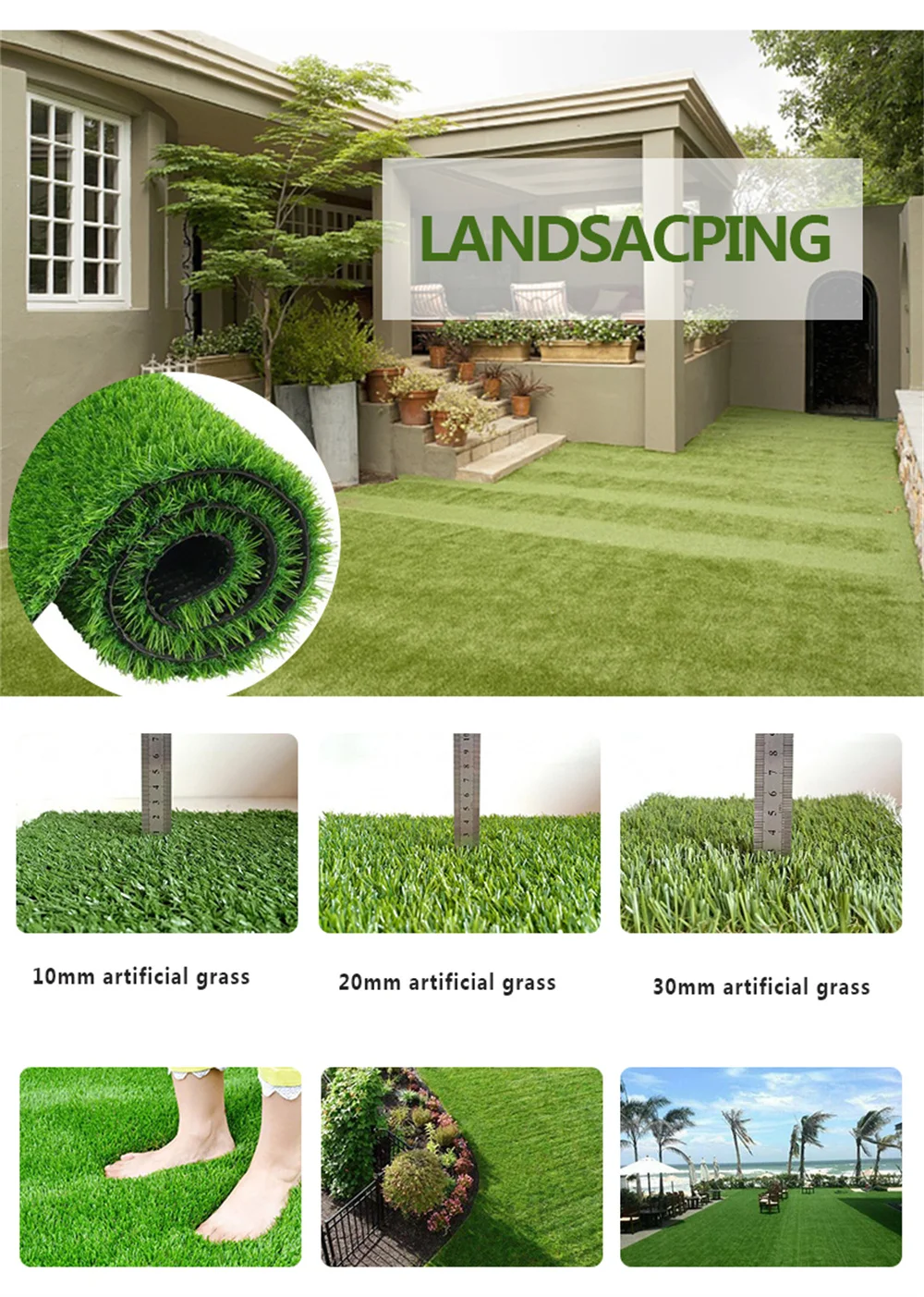 13mm Turf Artificial Grass Football Stadium