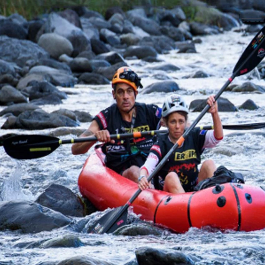 2022 Hot Sale Customized Inflatable TPU lightweight  2 Person Packraft Mix Color Or Packing Touring Sport