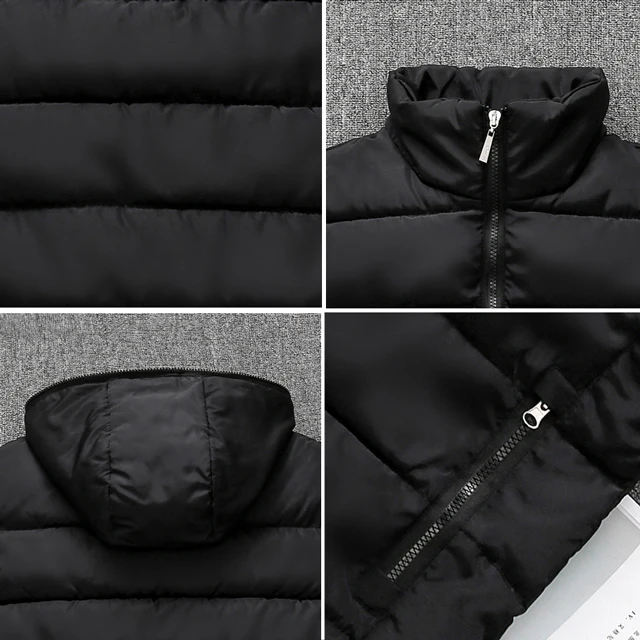 Индивидуальный пуховик, куртка, мужской зимний жилет, куртка с капюшоном, тонкий мужской жилет на весну и осень