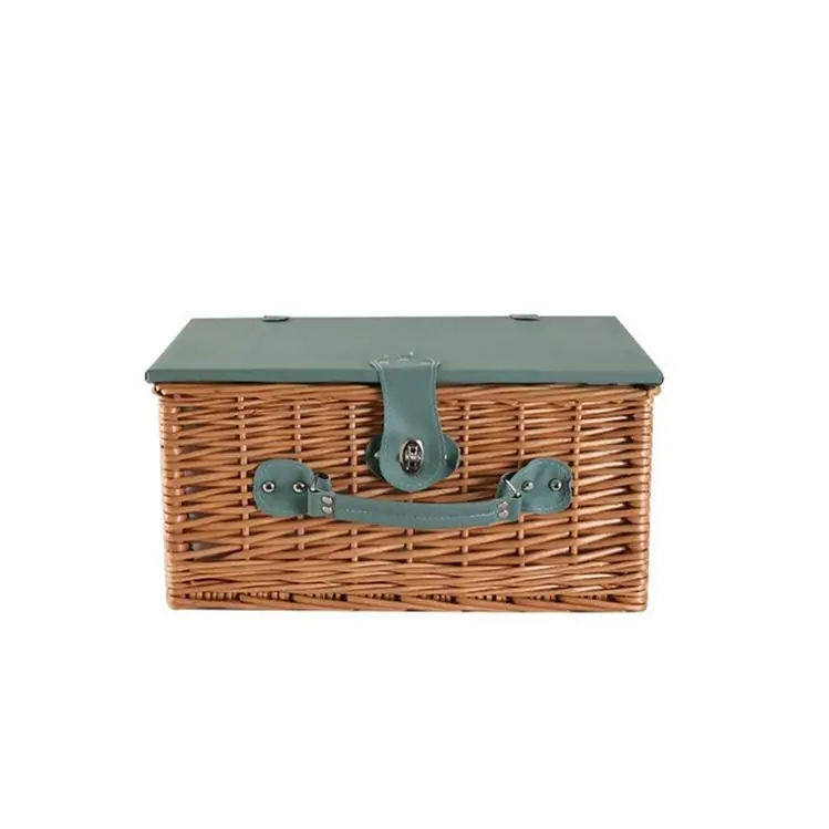 Panier Pique Nique Leger Faible Moq Recuperer Le Grand Pour 6 Personnes 1960 Paniers Dans Les Magasins Marin Fruit De Bleu