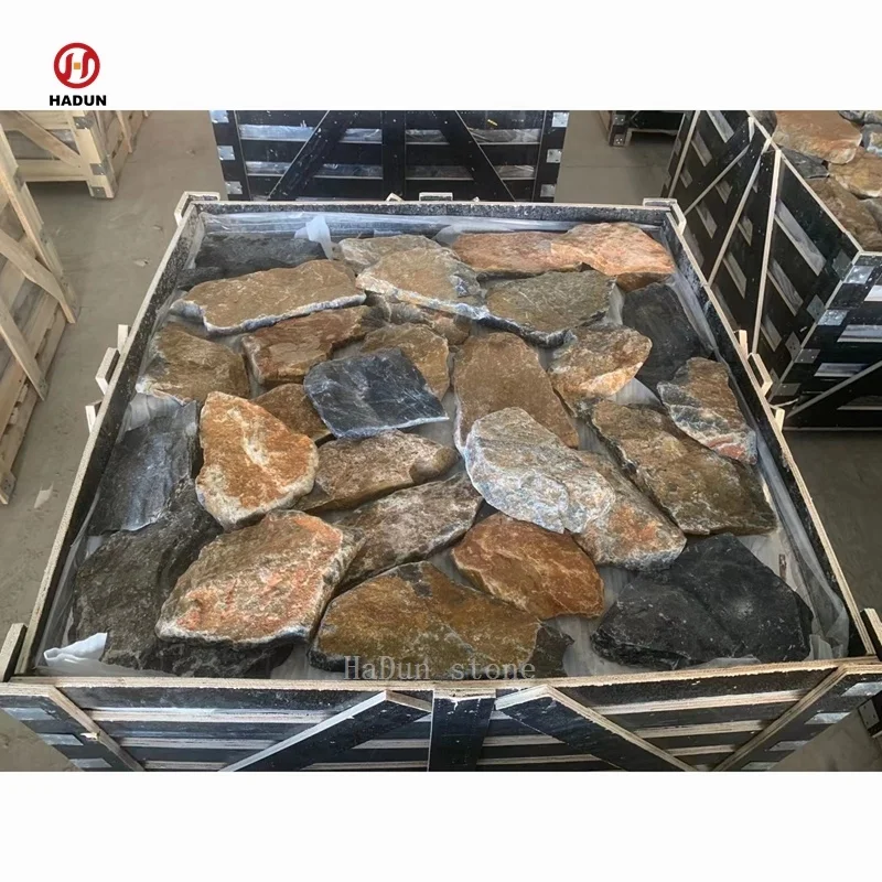 Outdoor Landscaping garden natural slate flagstone stepping stones