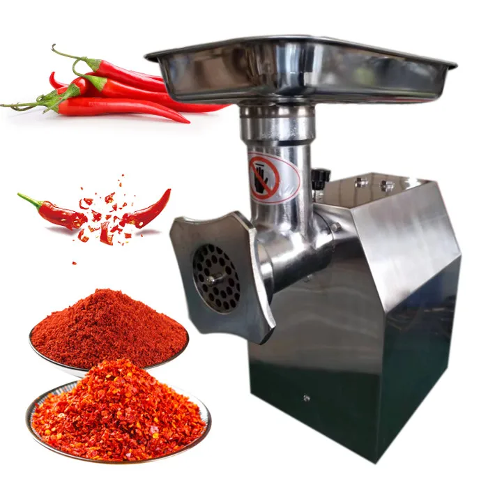 High Productivity beef meat Grinding Mincing machine  Chicken meat Grinding machine Pepper And Garlic Grinding Mill machine