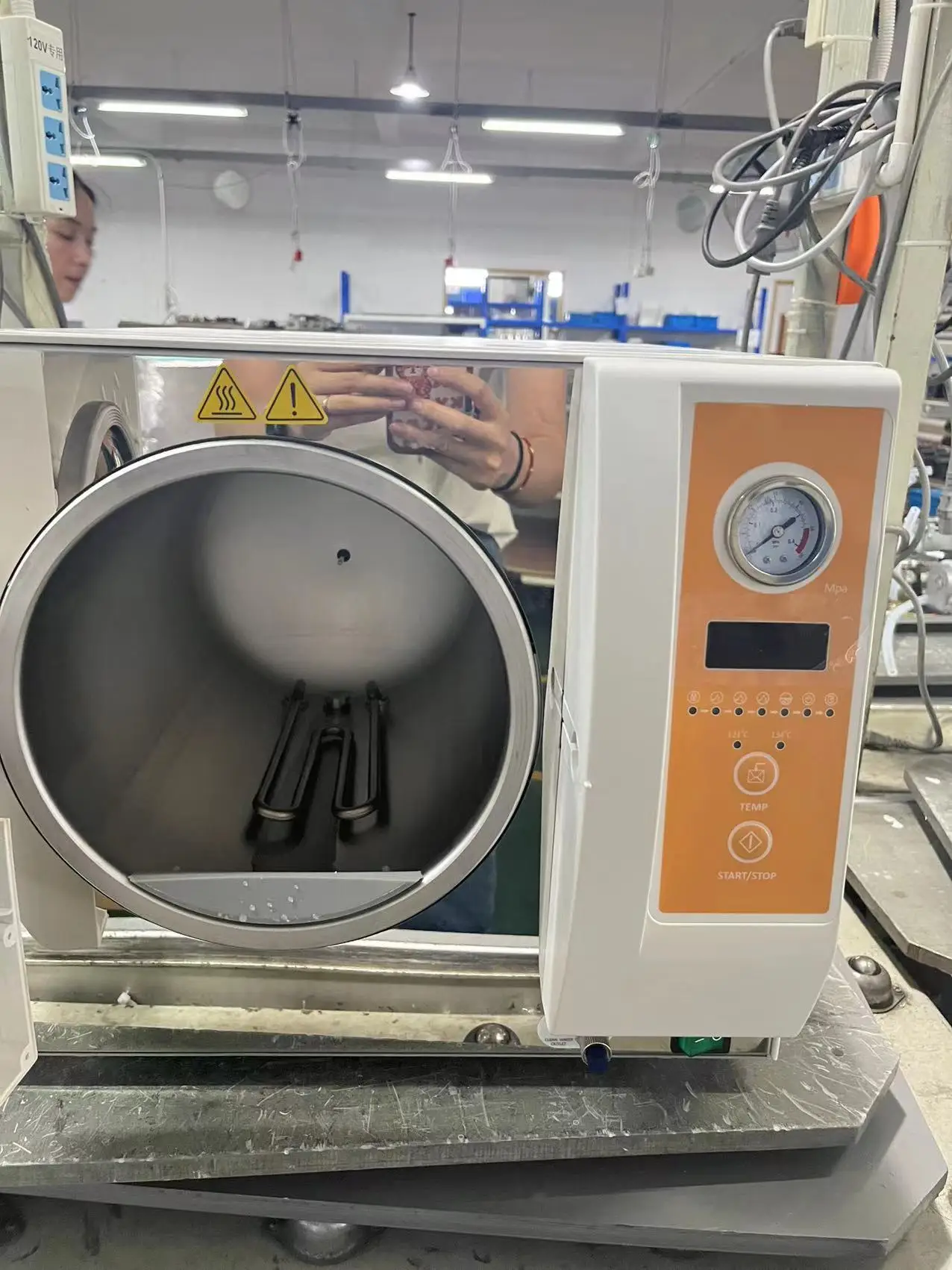 Hochey Medical Autoclave class b table top sterilization machine dental autoclave steriliser