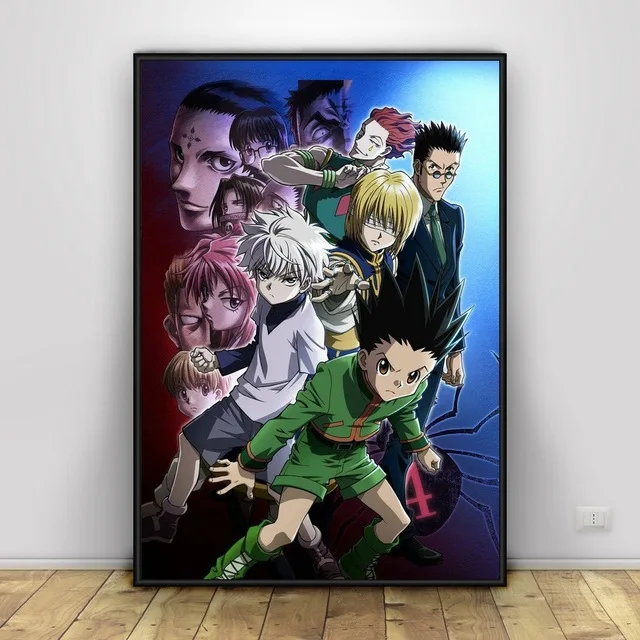 Full Drill Diamond Paintings Kit HUNTER X HUNTER Anime Cross Stitch Pictures Diy 5d Diamond Painting Set Embroidery Mosaic Art