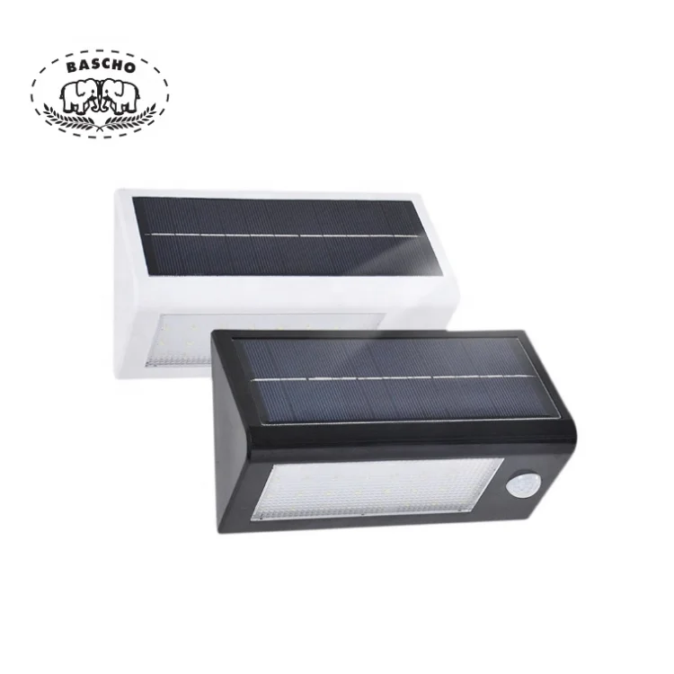 
Hot sale outdoor garden wall streest light led solar energy induction lamp 