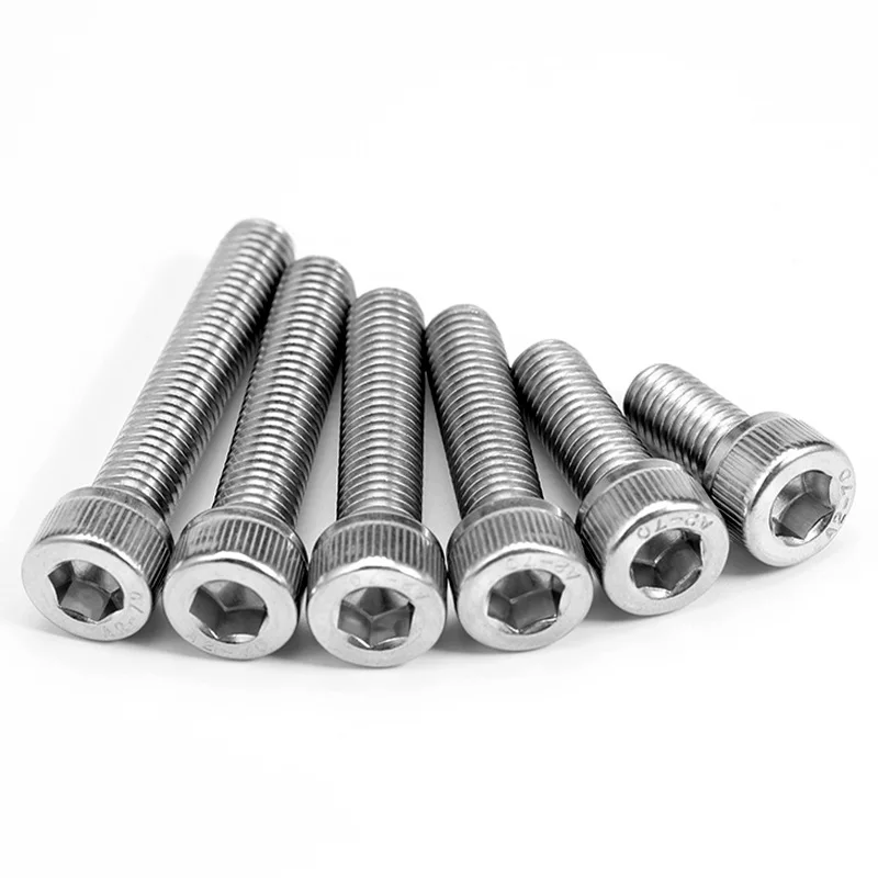 Din 912 Recessed Hex Head Screw Stainless Steel Socket Allen Head Cap Screw Hexagon Socket Head Cap Screws