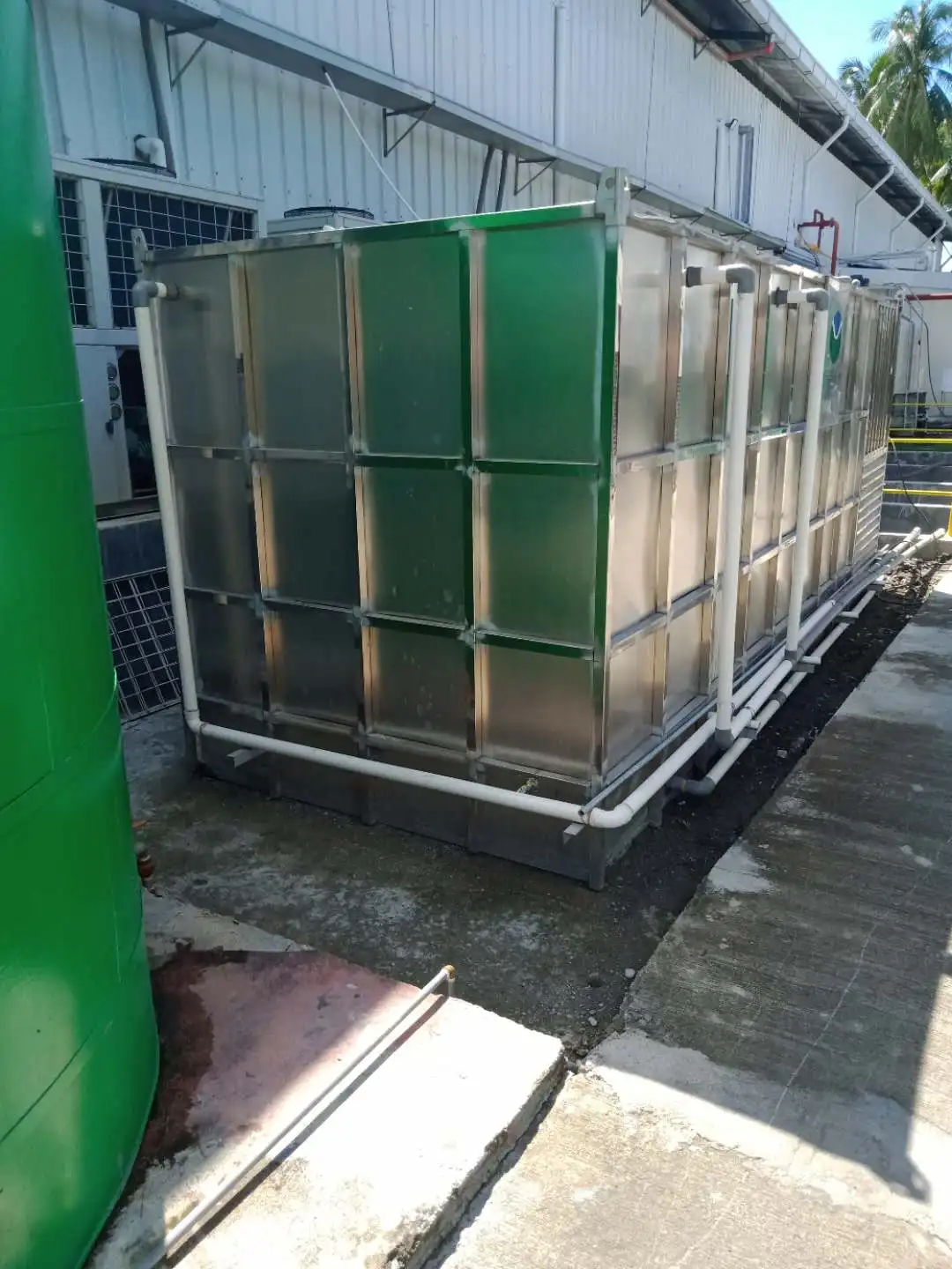 Small mini pvdf membrane bioreactor mbr package integrated domestic sewage wastewater treatment equipment plant for resort hotel