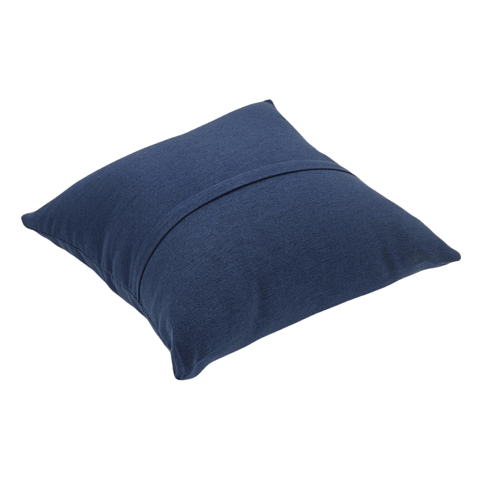 Hot Selling Home Decor Combination Series Dark Blue Flax Throw Pillows Square Shape Backrest Sofa Cushion Hotel Bed Pillows