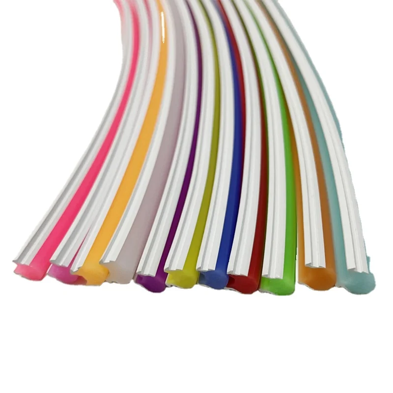 led silicone neon flex diffuser rubber cover neon flex para letrero for separate neon signs