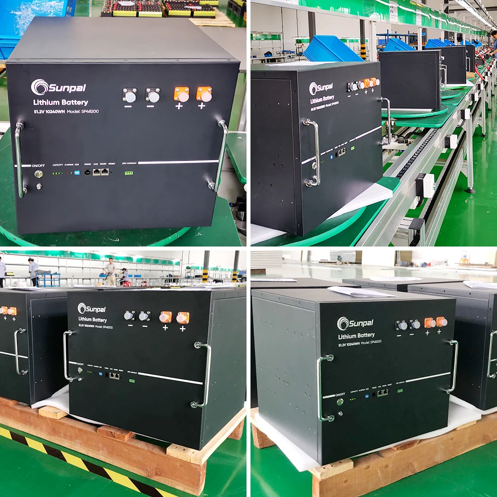 China Manufacture Sunpal Powerpal E1 Battery Pack Lithium Battery 48V 100Ah 5kWh Lithium Batteries