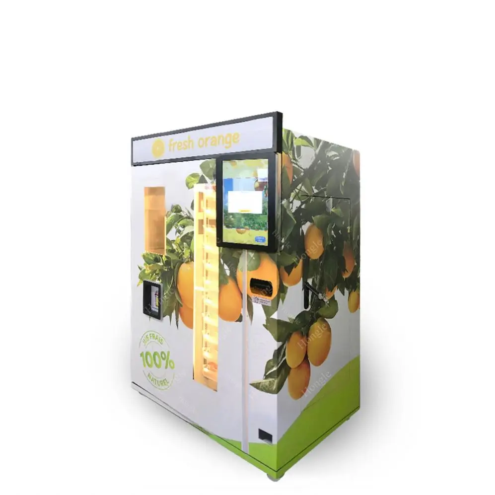 Automatic Machines For Juices Fresh Squeezed Orange Juice Vending Machine Price