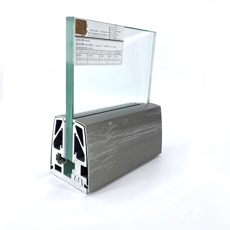Handrail bracket aluminum accessories u channel base for balcony glass railing
