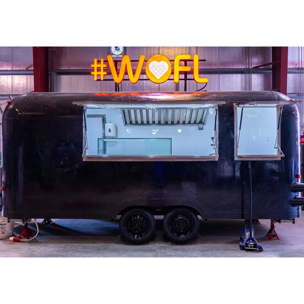 Factory Sale Popular High Standard Yalla Air Trailer 6 m - Food Truck with Competitive Price