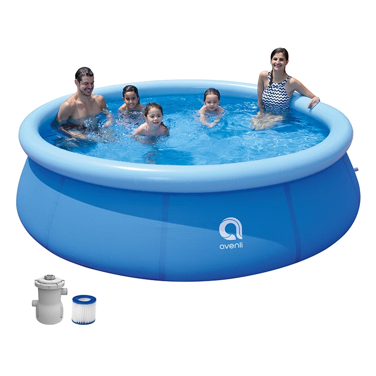 Wholesale Inflatable Large Above Ground Swimming Pools with Filter Pump
