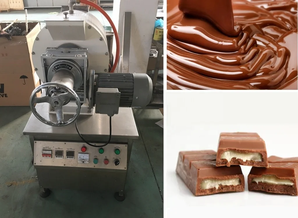 Top Quality Mini Cocoa Chocolate Production Machine Chocolate Conche Machine 20 Liters