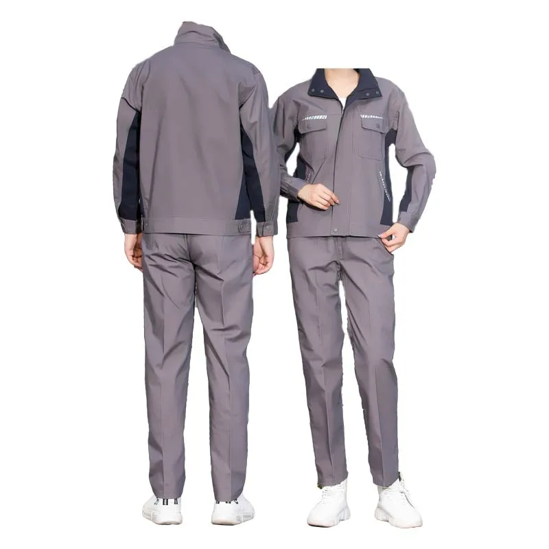 outdoor sanitation construction pure cotton workwear uniform safety suit