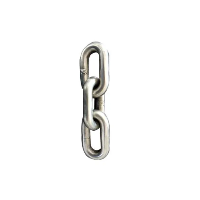 Straight Welded DIN 763 5685C Steel Link Chain EU Standard Chain for Architectural Marine Offshore Industrial