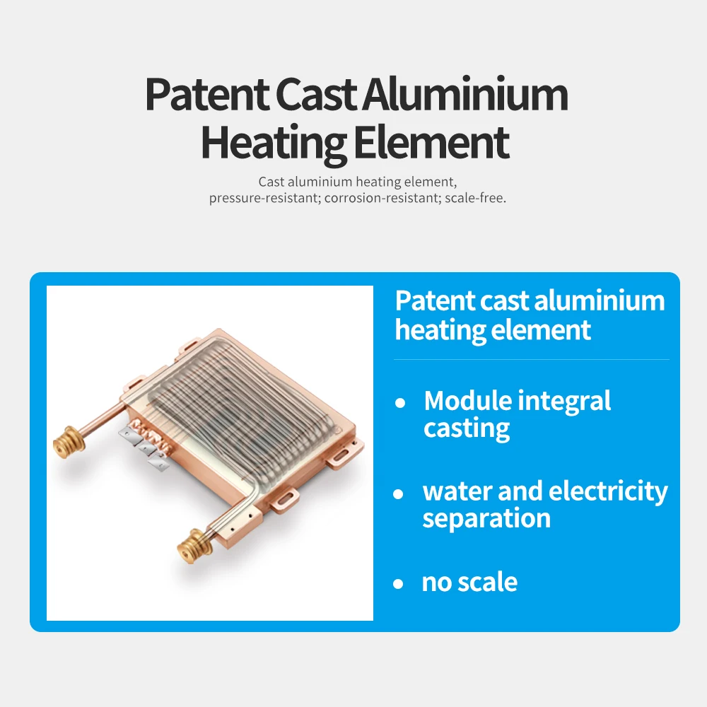 Automatic Thermostat Inverter Smart Bathroom Electric Shower Water Heater Instant