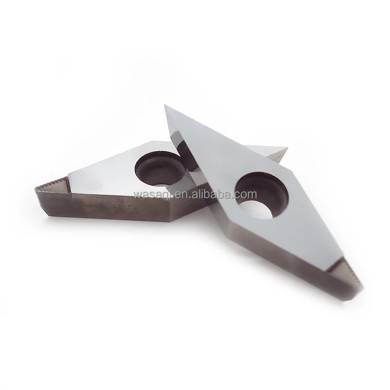 WSQ PCD Chip Breaker Inserts for VCGT VBGT VNMA VNGA Turning Tools
