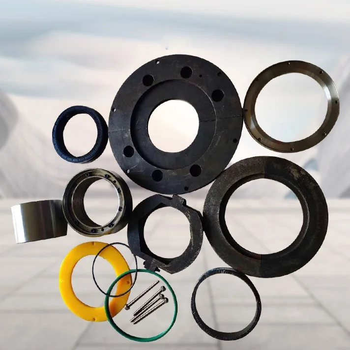 SICOMA twin-shaft mixer shaft end seal hzs60 concrete batching plant shaft head accessories original