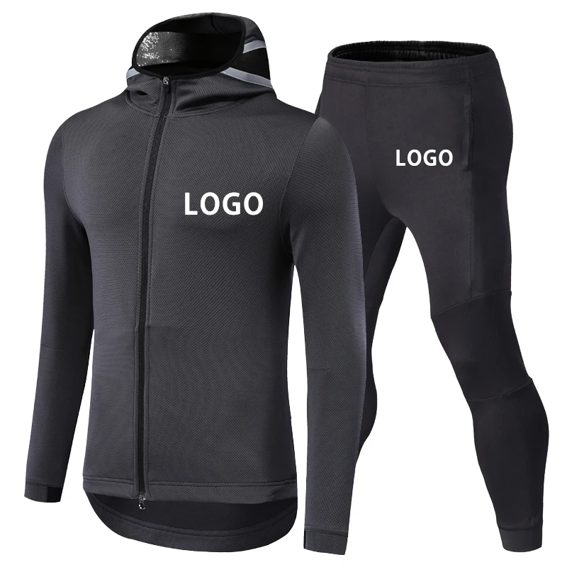 
High quality Star of the same appearance clothing hooded blank printing long sleeve sports jacket tracksuit 