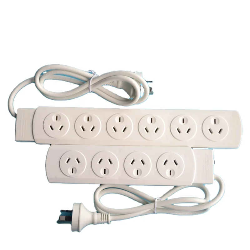 
AU standard extension socket 4 way outlet power strip with surge 