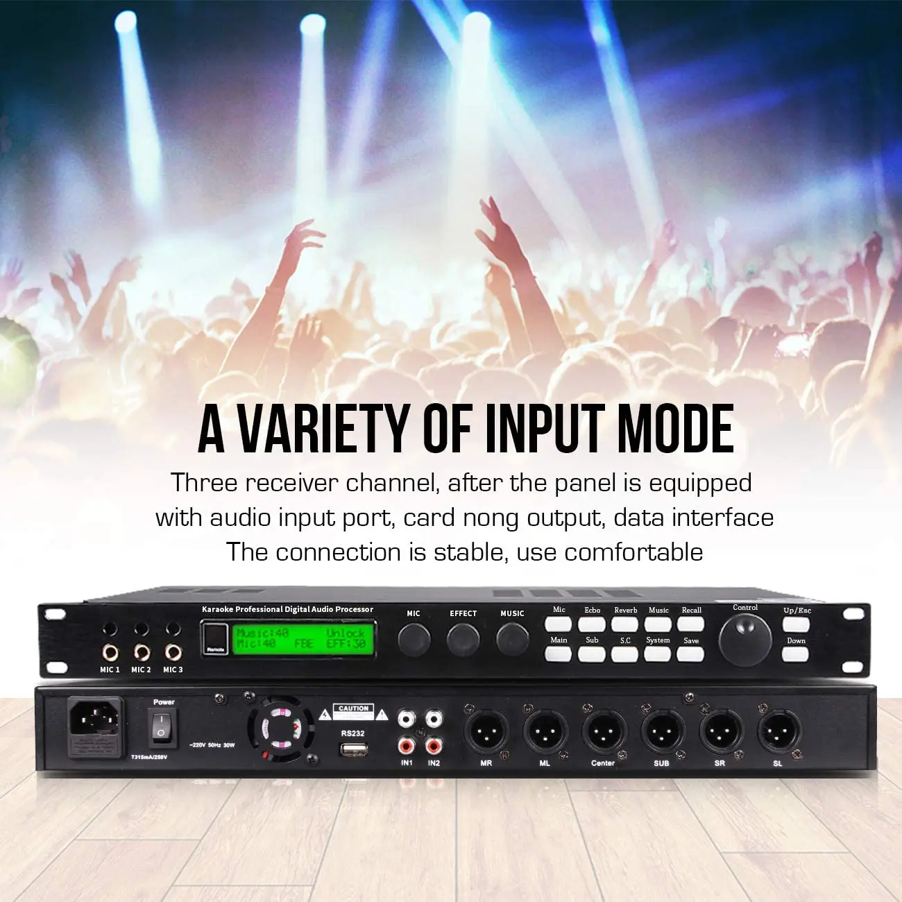 BMG-X5 preamplifier professional audio equipment equalizer digital signal processor available for queuing