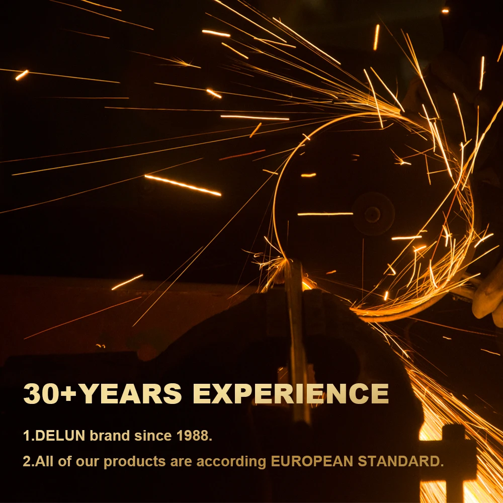 Диско-диск из нержавеющей стали DELUN 4 5 дюйма 115x1x22 мм