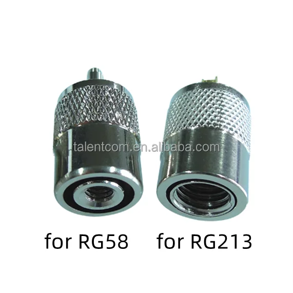 PL259 Antenna connector  for use in 6mm diameter wire Extension  RF Coaxial Cable Assembly connector