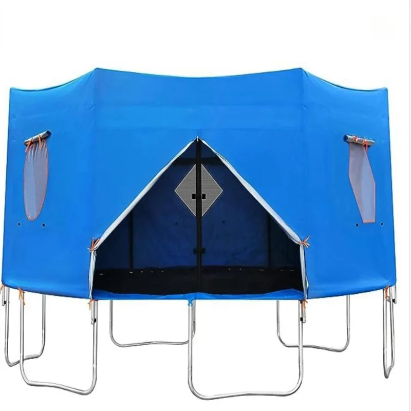 Wholesale 6ft 8ft 10ft 12ft 14ft 15ft 16ft Trampoline Tent Cover Professional Outdoor Trampoline Tent For Trampolines