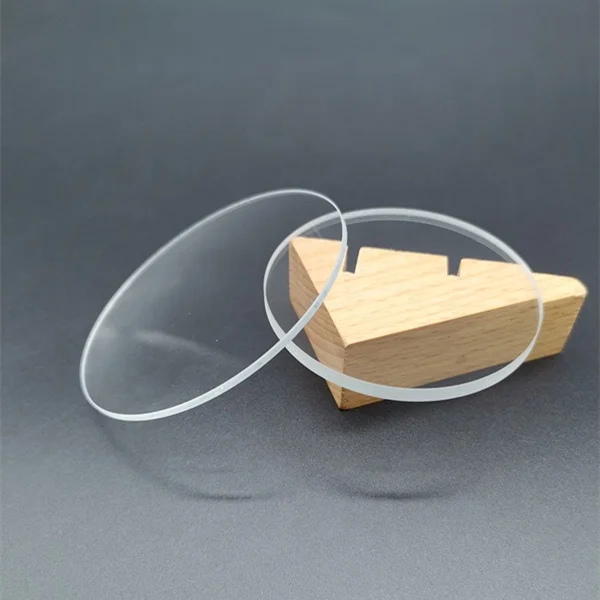 Custom extra clear Tempered Scratch Proof Circle Glass Sheet