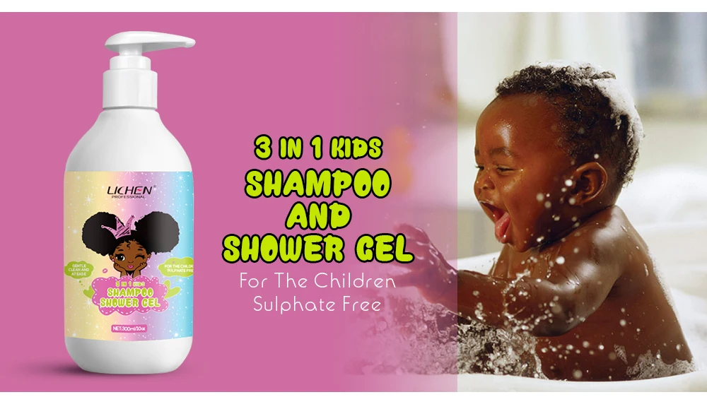 3 в 1 безсульфатный гель для душа