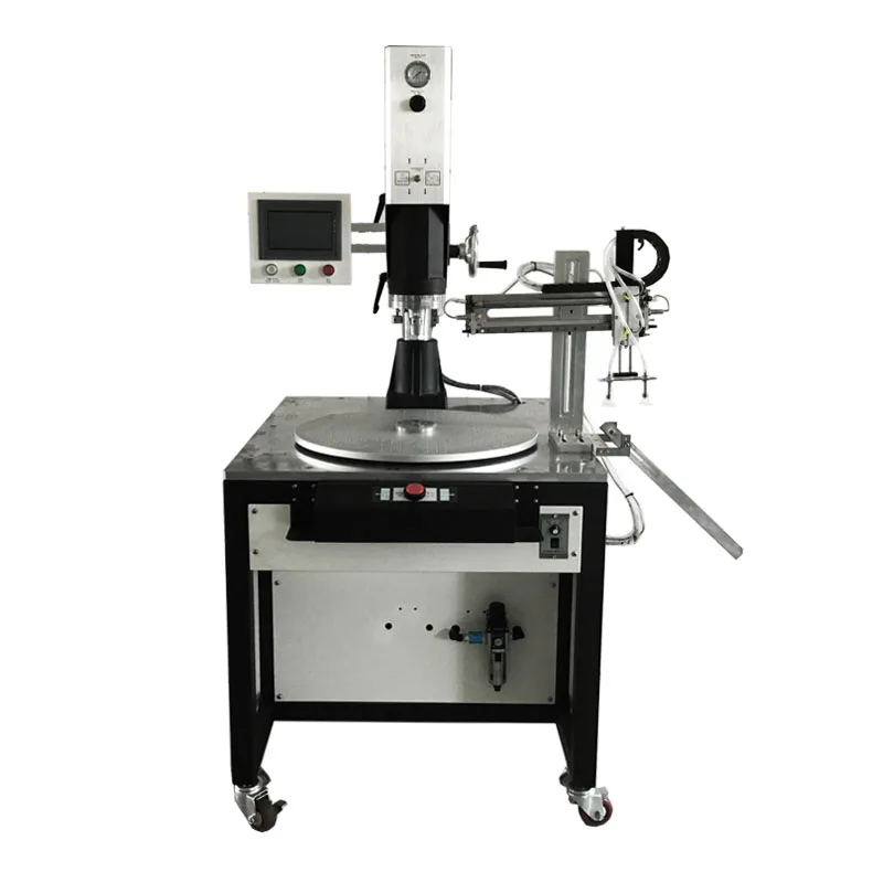 Automatic Six station Rotary Table 15KHZ 2600W Ultrasonic Plastic Welding Machine