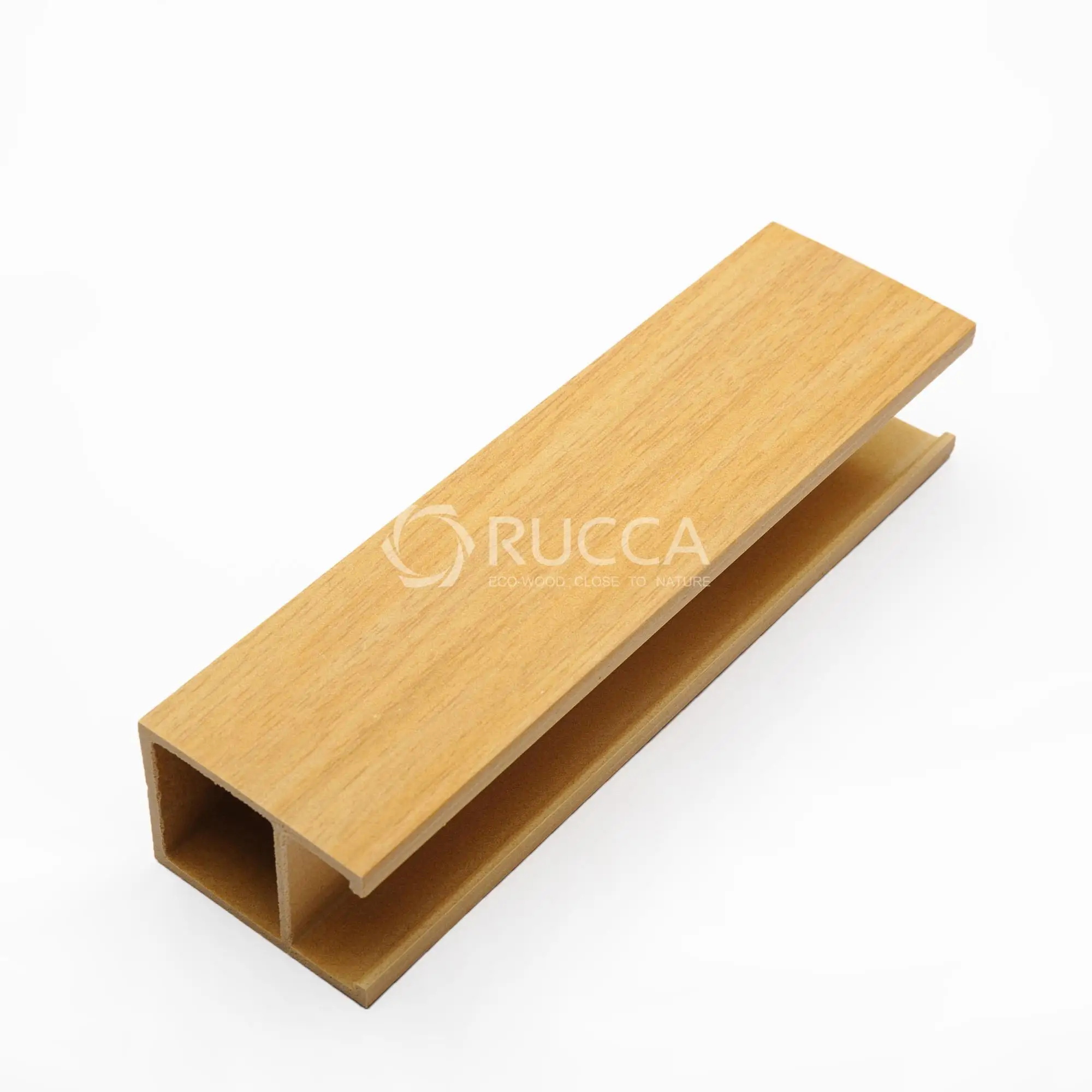 Rucca WPC Composite Ceiling Decoration False Ceiling 40*55mm Wholesale for Hotel/House/Project Ceiling Panel Tiles