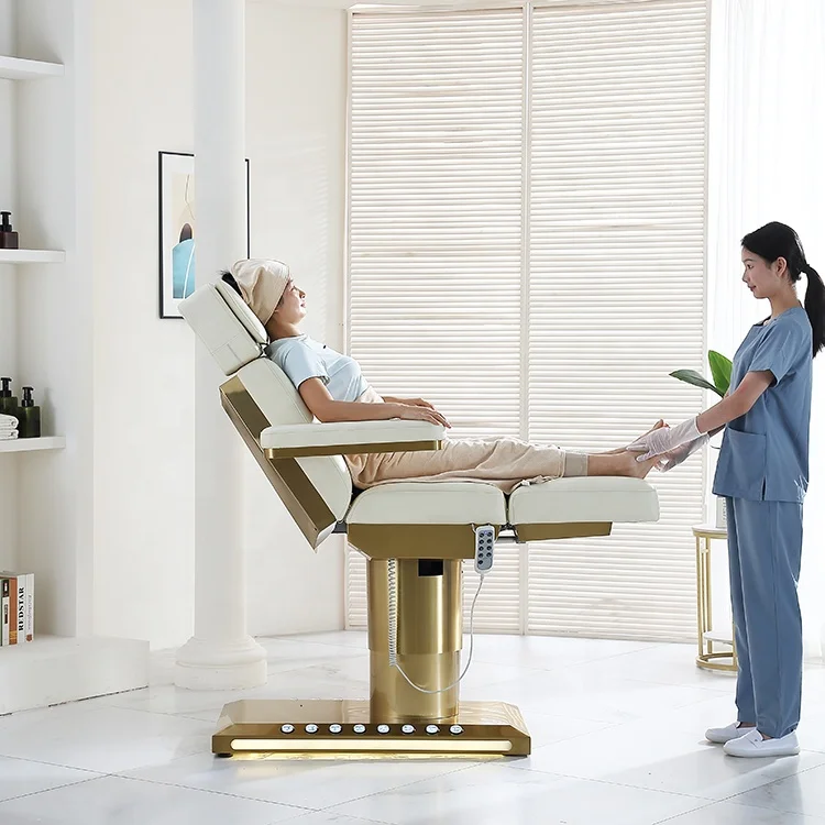 Brow Spa Couch Reiki Aesthetic Stretcher Dermatology Hydro Eyelash Chair Eyelash Couch Treatment Table Beautician Bed