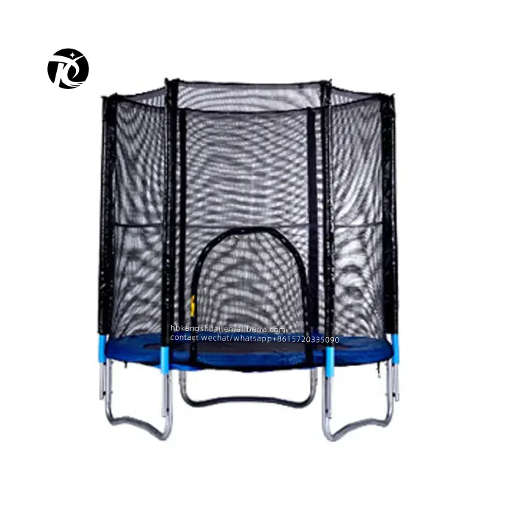 Wholesale professional indoor outdoor Trampolines Kids Outdoor Jumping Fitness Trampoline with safety net