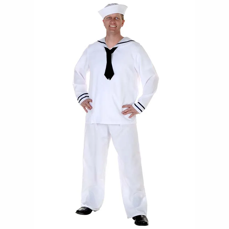 Fancy Dress Officer Marine Seaman Costume Sailor Costume