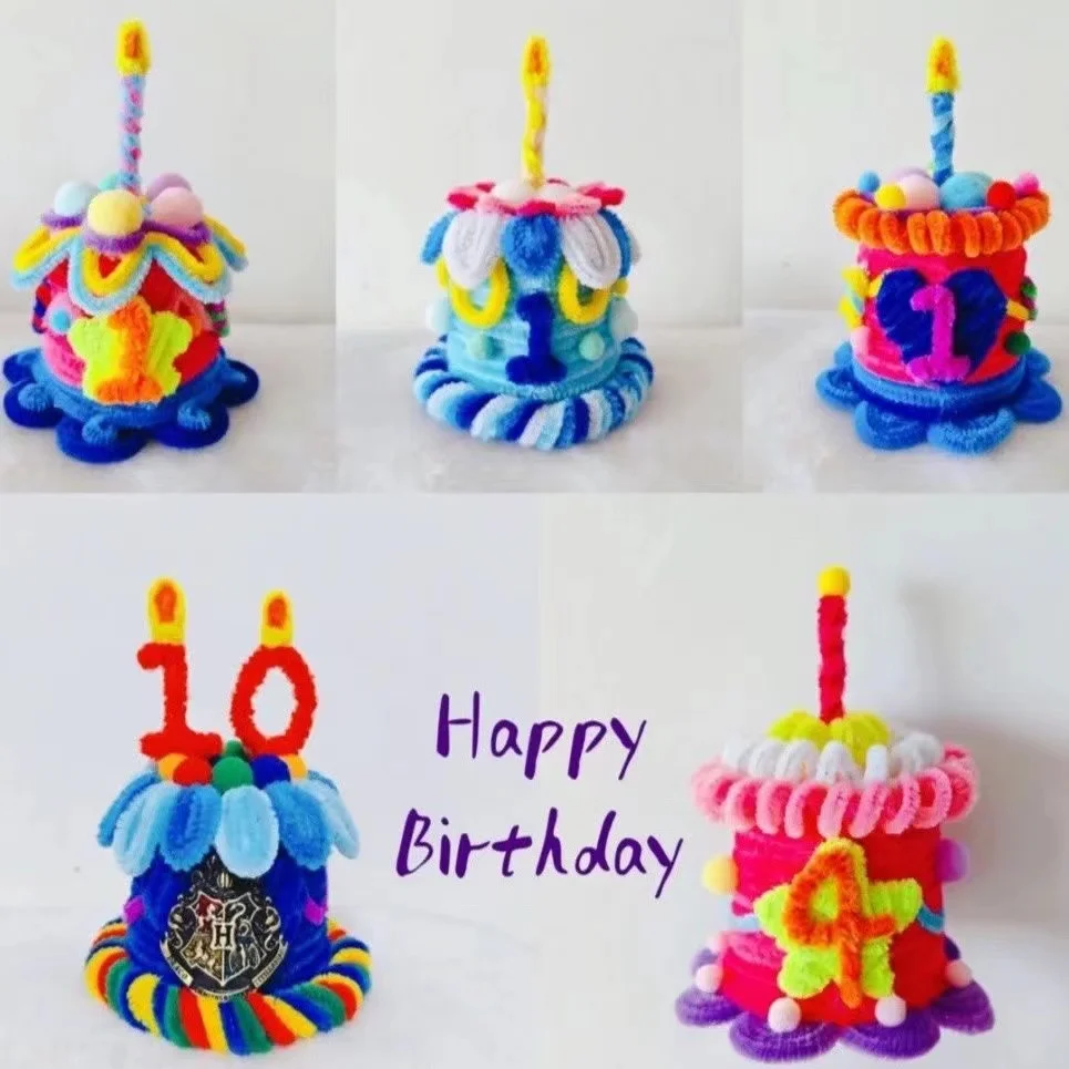 Wholesale valentines day gift 2023 chenille stems pipe cleaners Craft Supplies for kid DIY pipe cleaners