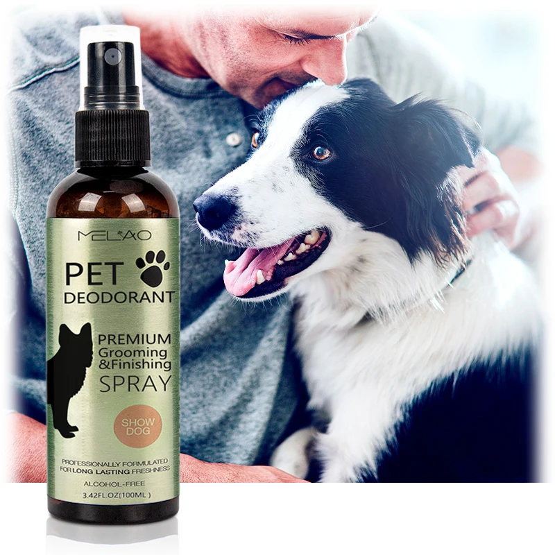 Organic Dog Natural Pet Cologne Premium Scented Clean Fresh Scent Perfume Body Spray Deodorizer for Dogs and Cats