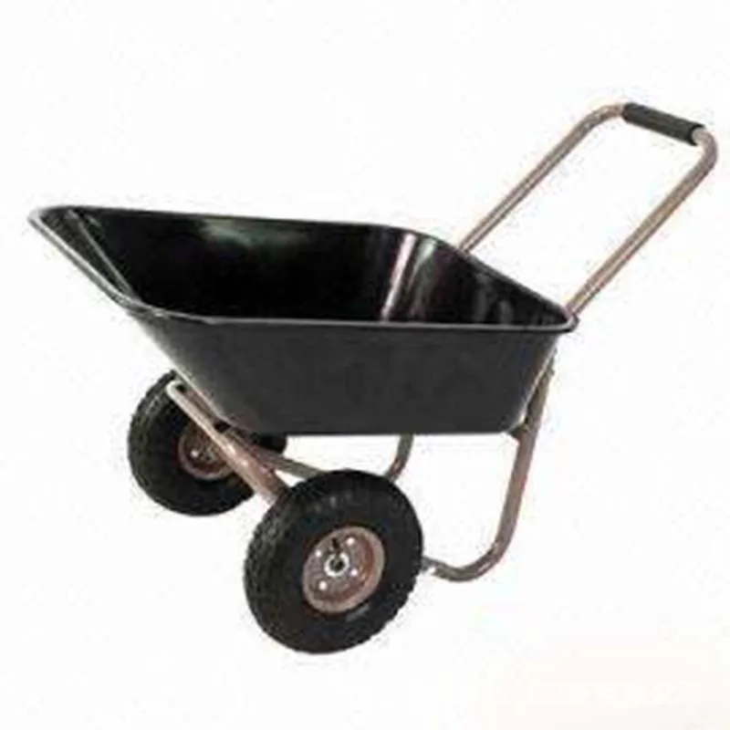 Hot Selling Garden Wheel Barrow Builders Wheelbarrow Black Metal Wheelbarrow Bucket