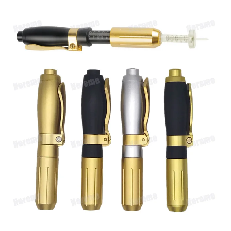 Heremefill Newest Hyaluronic Pen High Pressure 2 in 1 Hyaluronic Pen/Needle Free Very Cheap Hyaluronic Pen Supplier