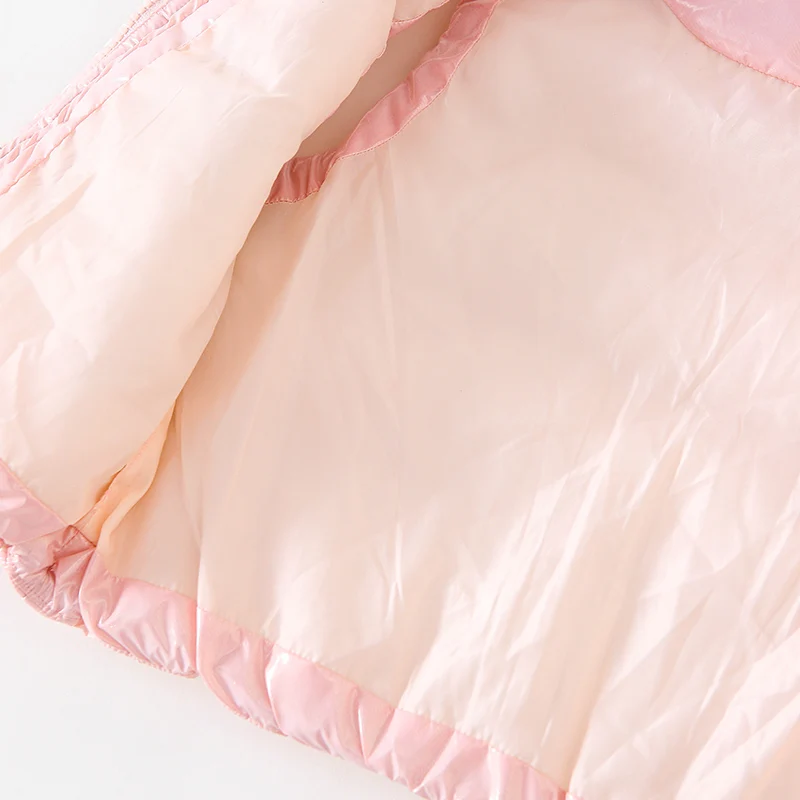 
Child Waistcoat winter Outerwear Coats Kids Clothes Warm Hooded Girls Vest For Age 1-7 Years Old 