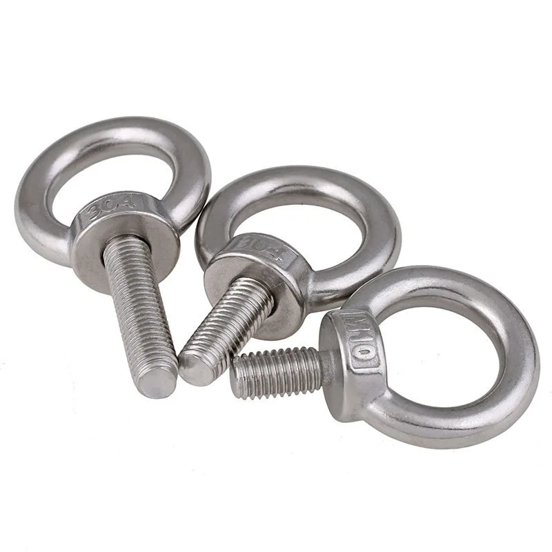 OEM 304 316 Stainless Steel Casting Eye Bolt And Nut