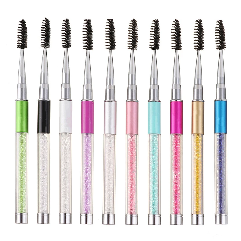 Reusable Travel Eyebrow Mascara Wands Brush Applicator Eyelash Brush For Eye Extention And Lifting